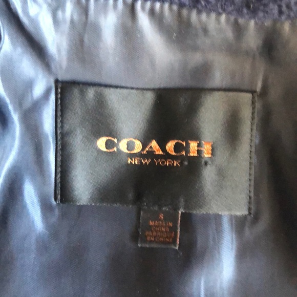 Coach wool coat. - Picture 4 of 16